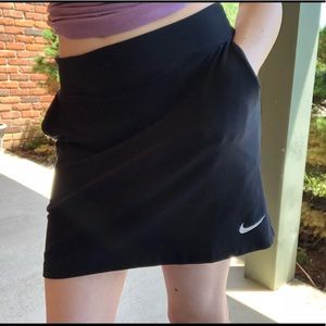NIKE black skort